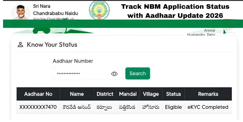 Step-by-Step Guide: How to Track NBM Application Status with Aadhaar