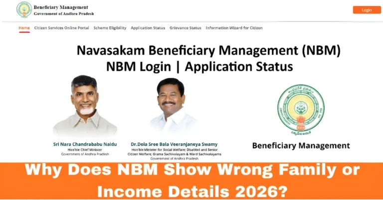 Why Does NBM Show Wrong Family or Income Details 2026?