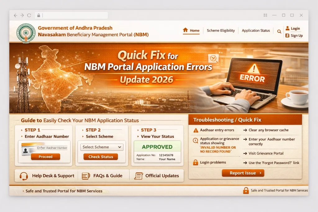 Make Sure You Are on the Official NBM Portal