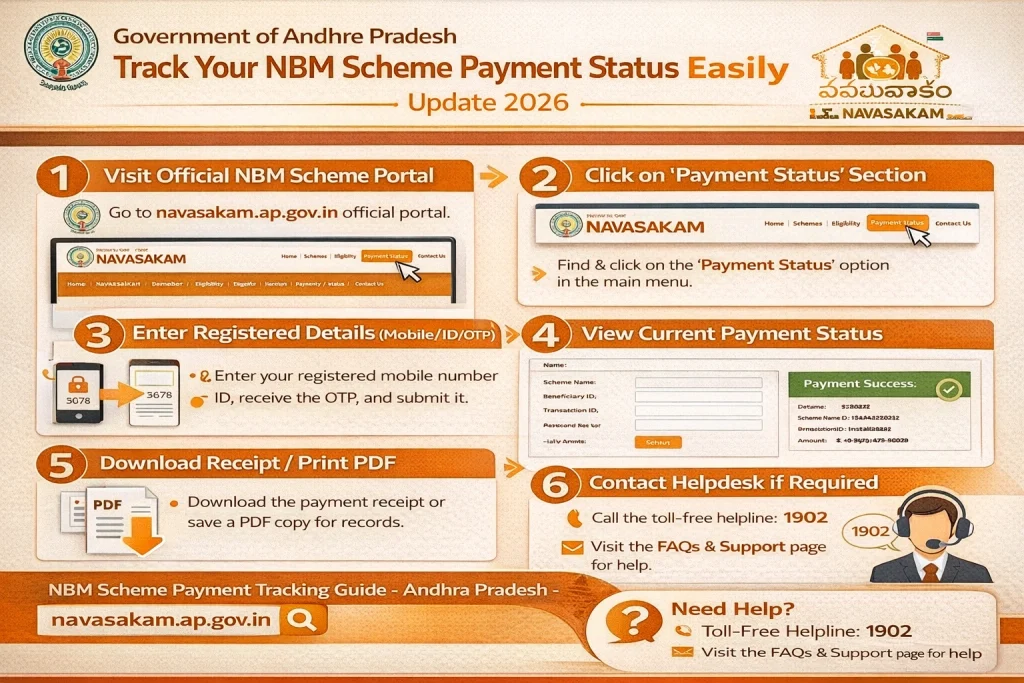 Step by Step Track Your NBM Scheme Payment Status
