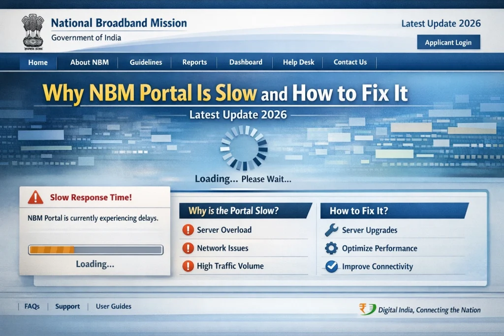 How to Fix NBM Portal Slowness