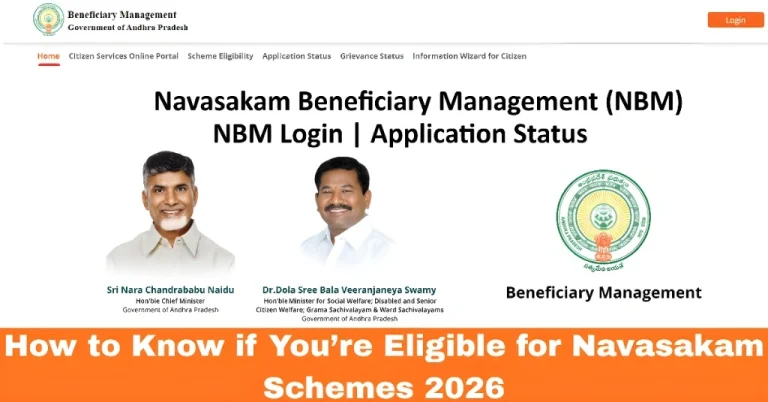 How to Know if You’re Eligible for Navasakam Schemes 2026
