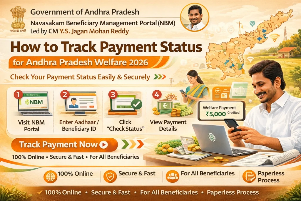 Steps to Track Payment Status for Andhra Pradesh Welfare