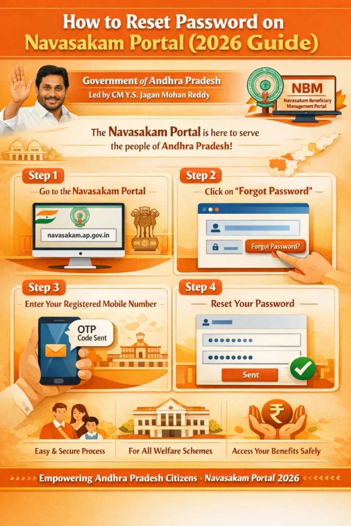 Step‑by‑Step: How to Reset Your Password on the Navasakam Portal