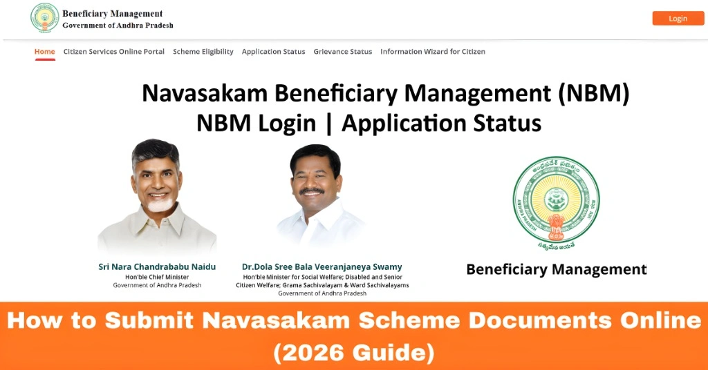 How to Submit Navasakam Scheme Documents Online (2026 Guide)
