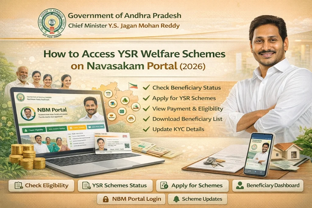 Step-by-Step Guide to Access YSR Welfare Schemes