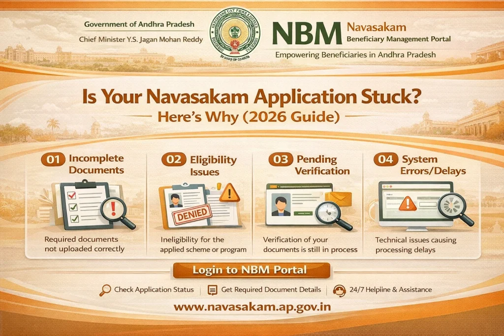  Why Your Navasakam Application Might Be Stuck