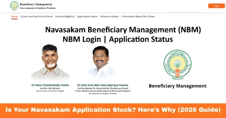 Is Your Navasakam Application Stuck? Here’s Why (2026 Guide)